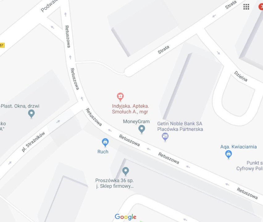 Internetowy wandal pozmieniał nazwy ulic w Lubaniu. Na Mapach Google zamiast Ratuszowej znajdziemy Retuszową 