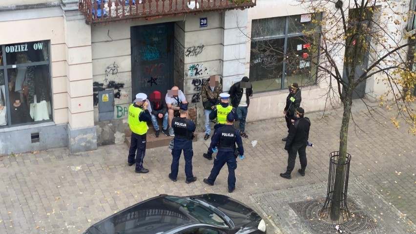 Akcja policji na 3 Maja we Włocławku