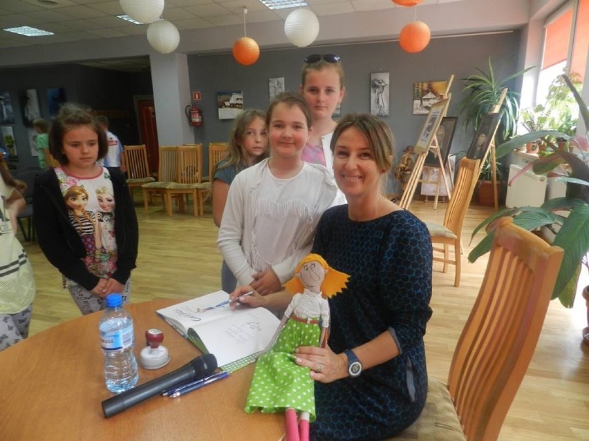 Międzybórz: Spotkanie z autorką książek dla dzieci Elizą Piotrowską