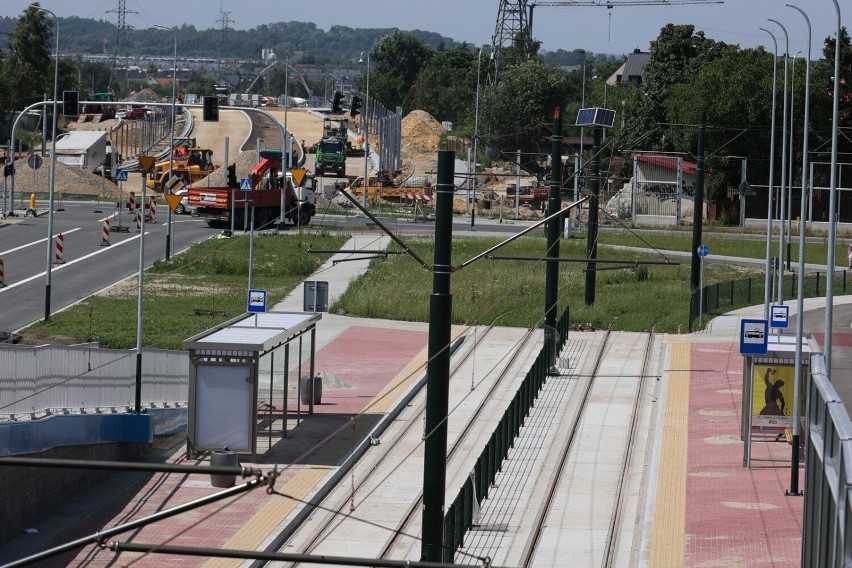 Do końca zbliża się budowa linii tramwajowej do Górki...
