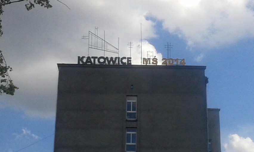 Neon - Mistrzostwa Świata w Siatkówce w Katowicach