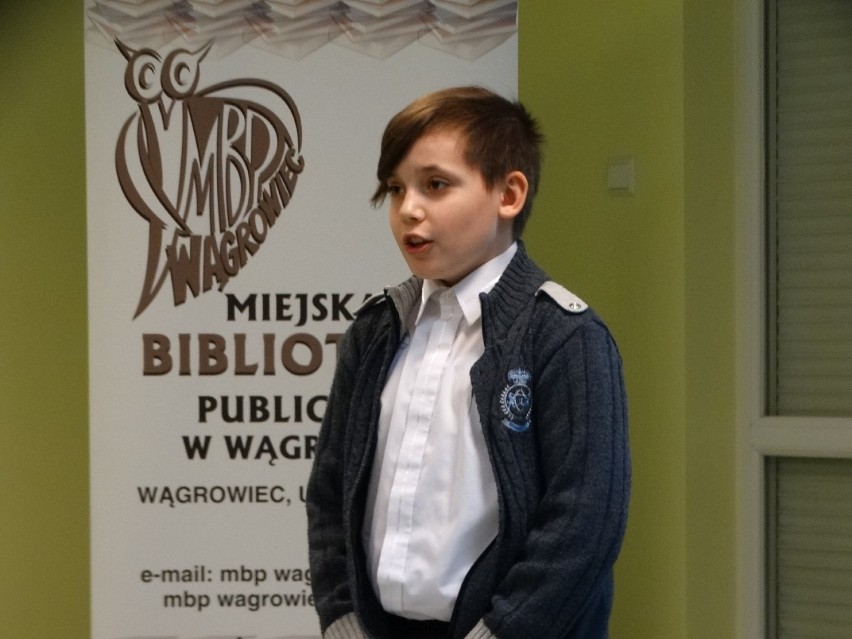 W Miejskiej Bibliotece Publicznej w Wągrowcu odbył się konkurs recytatorski 