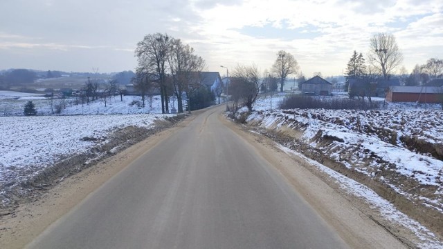 ul. Sosnowa w Łapinie Kartuskim