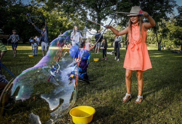 Ogród sensoryczny w Gdańsku Oliwie. Otwarcie odbyło się w niedzielę,  9.07.2017