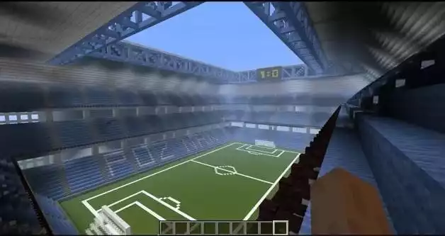 Stadion Lecha Poznań w grze Minecraft