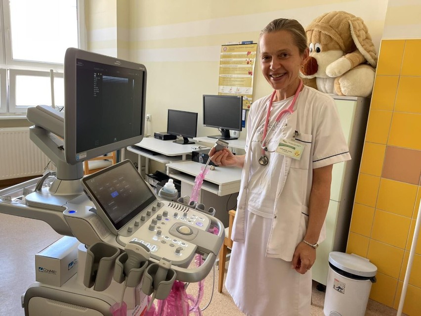 Nowy sprzęt w kaliskim szpitalu. Ultrasonograf trafił na Oddział Chorób Dziecięcych