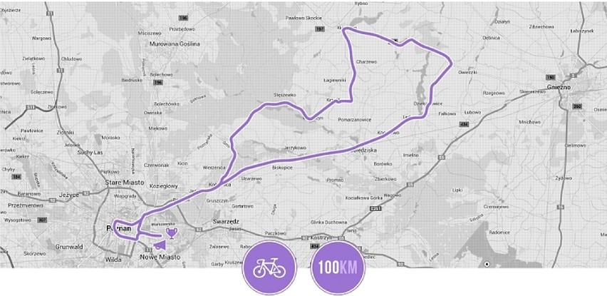 Poznań Bike Challenge trasa