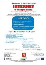 Darmowy internet w Żorach: skorzysta 100 rodzin