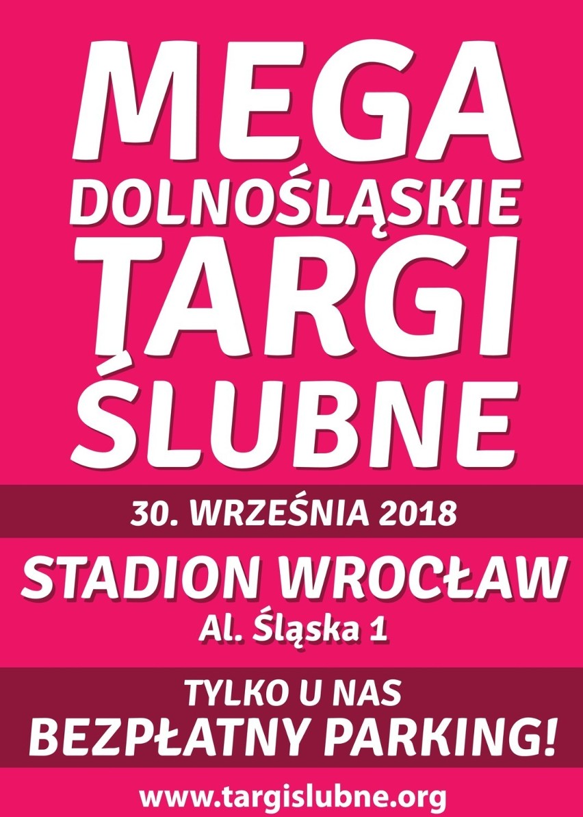 Mega Dolnośląskie Targi Ślubne już 30 września na Stadionie Wrocław