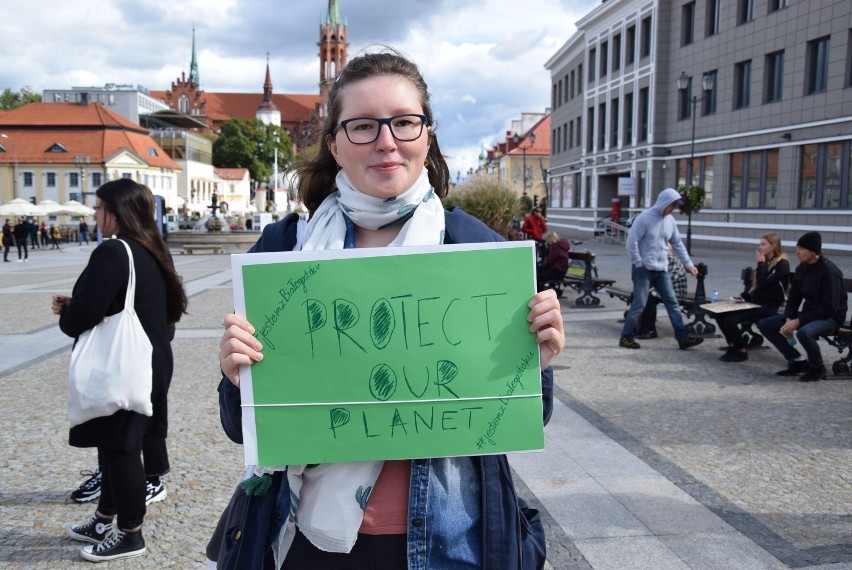 Młodzieżowy Strajk Klimatyczny w Białymstoku. Zobacz, jak protestowano w naszym mieście (zdjęcia)