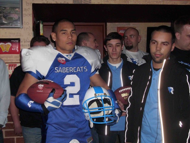 Coach Luke Zetazate z Sabercats Sopot.