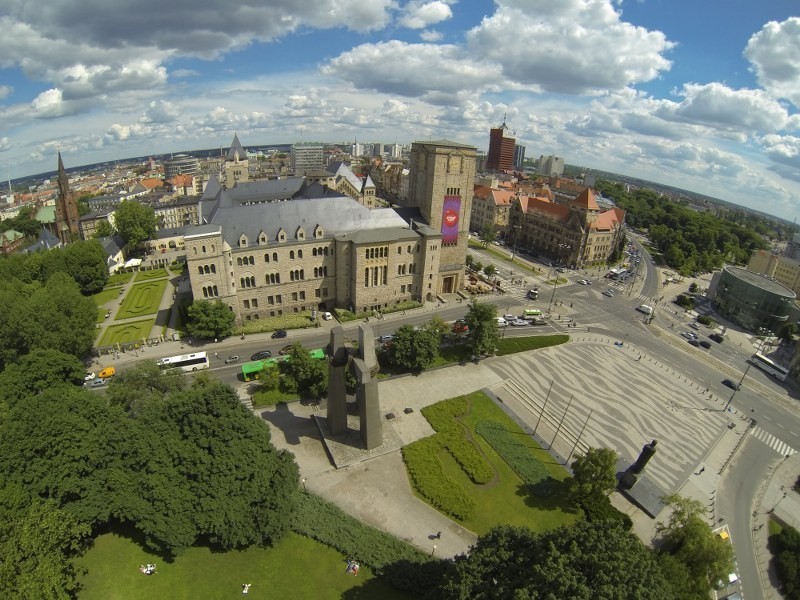 Zdjęcia Poznania z lotu ptaka