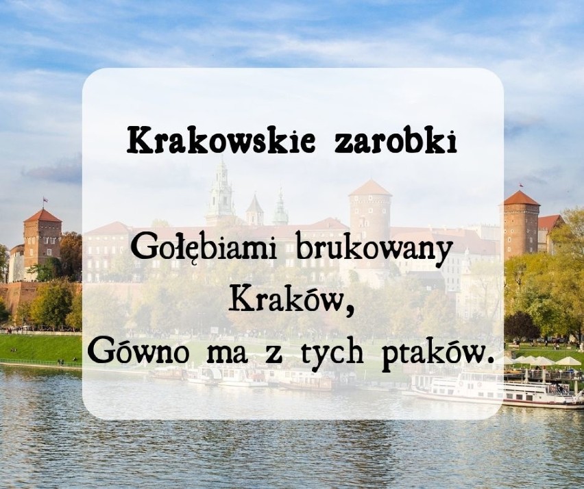 Jak w subtelny sposób wyśmiać miasto królów? Oto najlepsze fraszki o Krakowie!