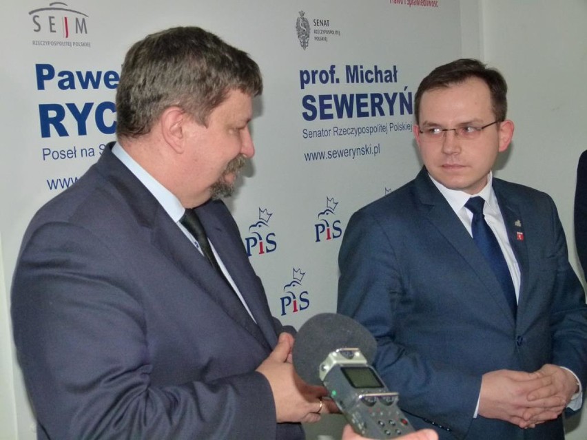 Poseł Paweł Rychlik z PiS otworzył biuro w Zduńskiej Woli