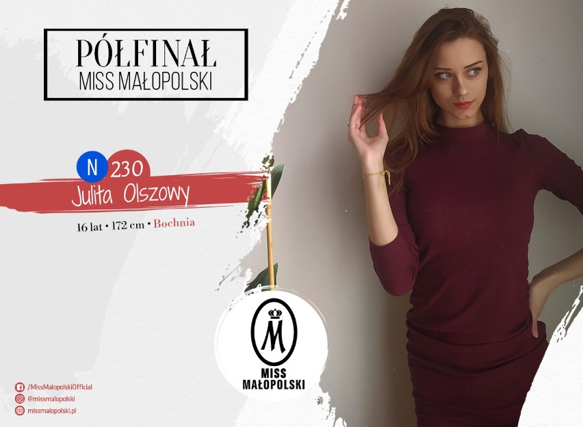 Miss Małopolski 2020. Kandydatki z Tarnowa i regionu wśród pretendentek do tytułu najpiękniejszej [ZDJĘCIA]
