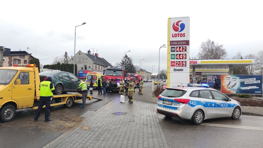 Wypadek na ulicy Sulejowskiej w Piotrkowie. Zderzyły się dwa...
