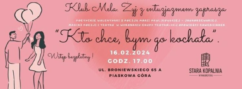 Już za kilka dni Walentynki! Zobacz gdzie 14 lutego można wybrać się w Wałbrzychu!