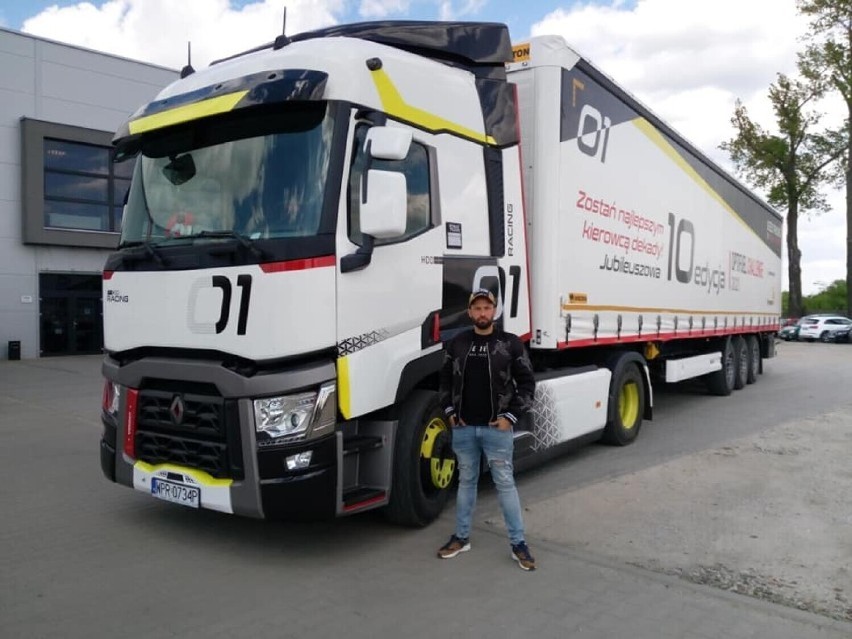  Grzegorz Gapiński z Wągrowca wicemistrzem świata w kierowaniu autem ciężarowym! Sukces wągrowczanina na Mistrzostwach Świata Kierowców 