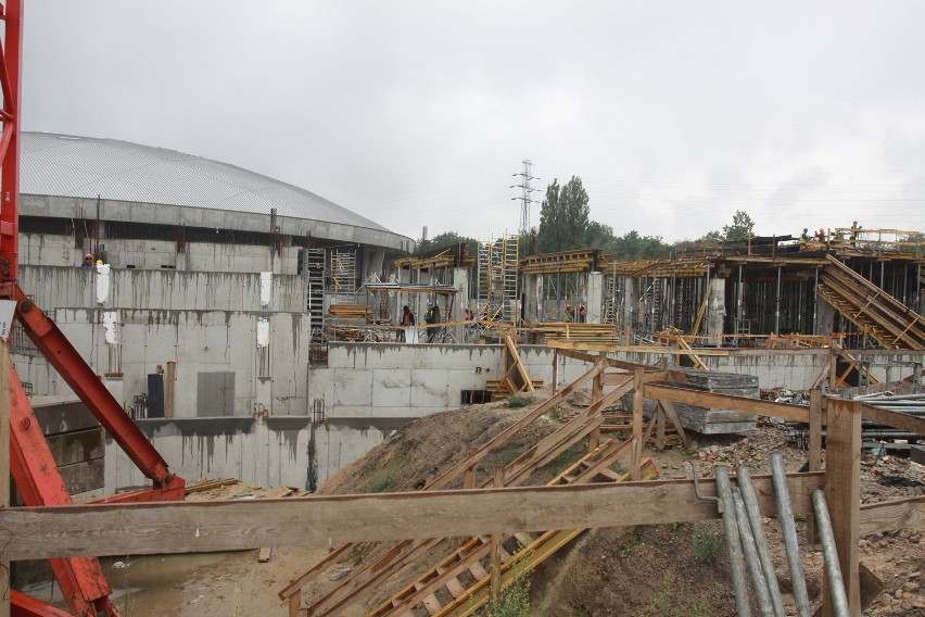 Budowa stadionu ŁKS. Zobacz postęp prac [ZDJĘCIA]