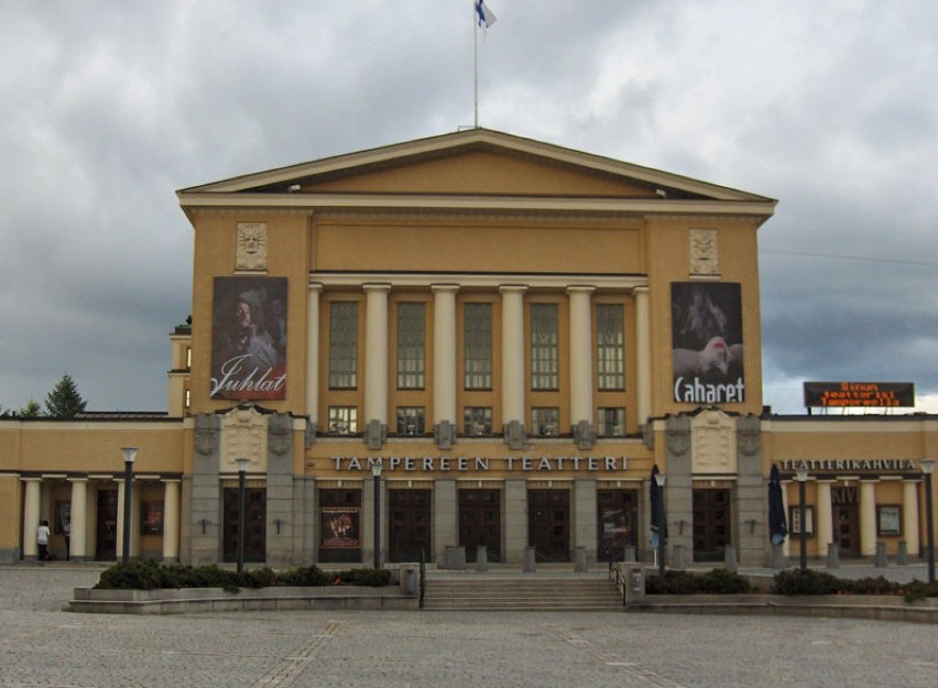 Teatr w Tampere zbudowany w 1912 roku. Fot. Oskar Kamiński