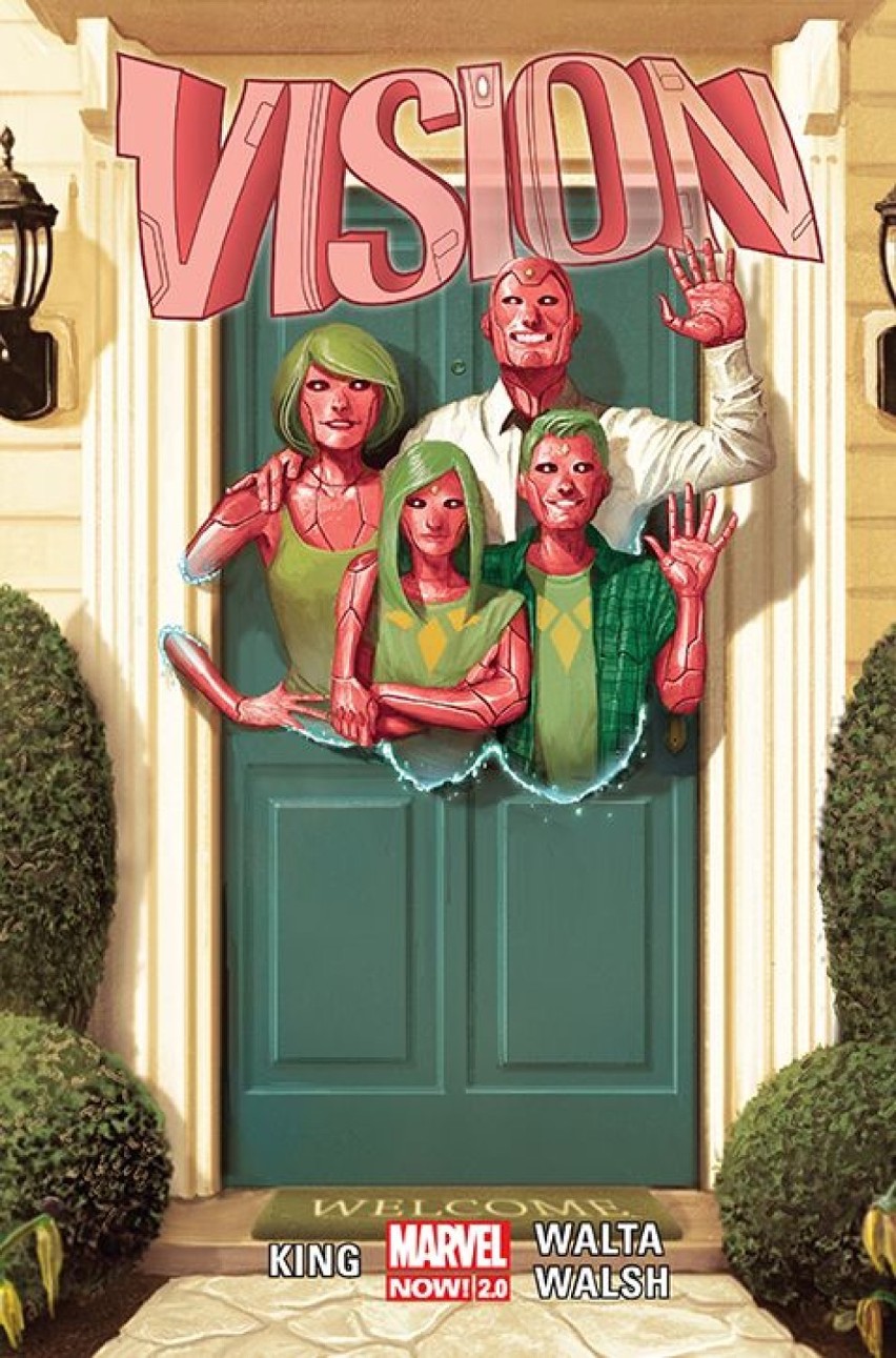 Marvel 2.0. Vision. Nieoczywisty komiks Toma Kinga szuka odpowiedzi na pytanie, czy roboty mają prawo do rodziny i szczęścia? RECENZJA