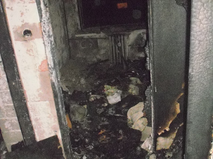 Sławno: pożar mieszkania na ul Gdańskiej, straty na 200 tys. zł
