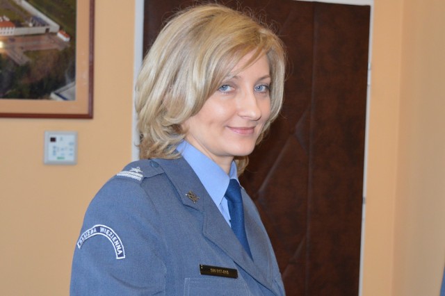 Major Katarzyna Pawlak - Olińska została nowym zastępcą dyrektora Aresztu Śledczego w Piotrkowie.