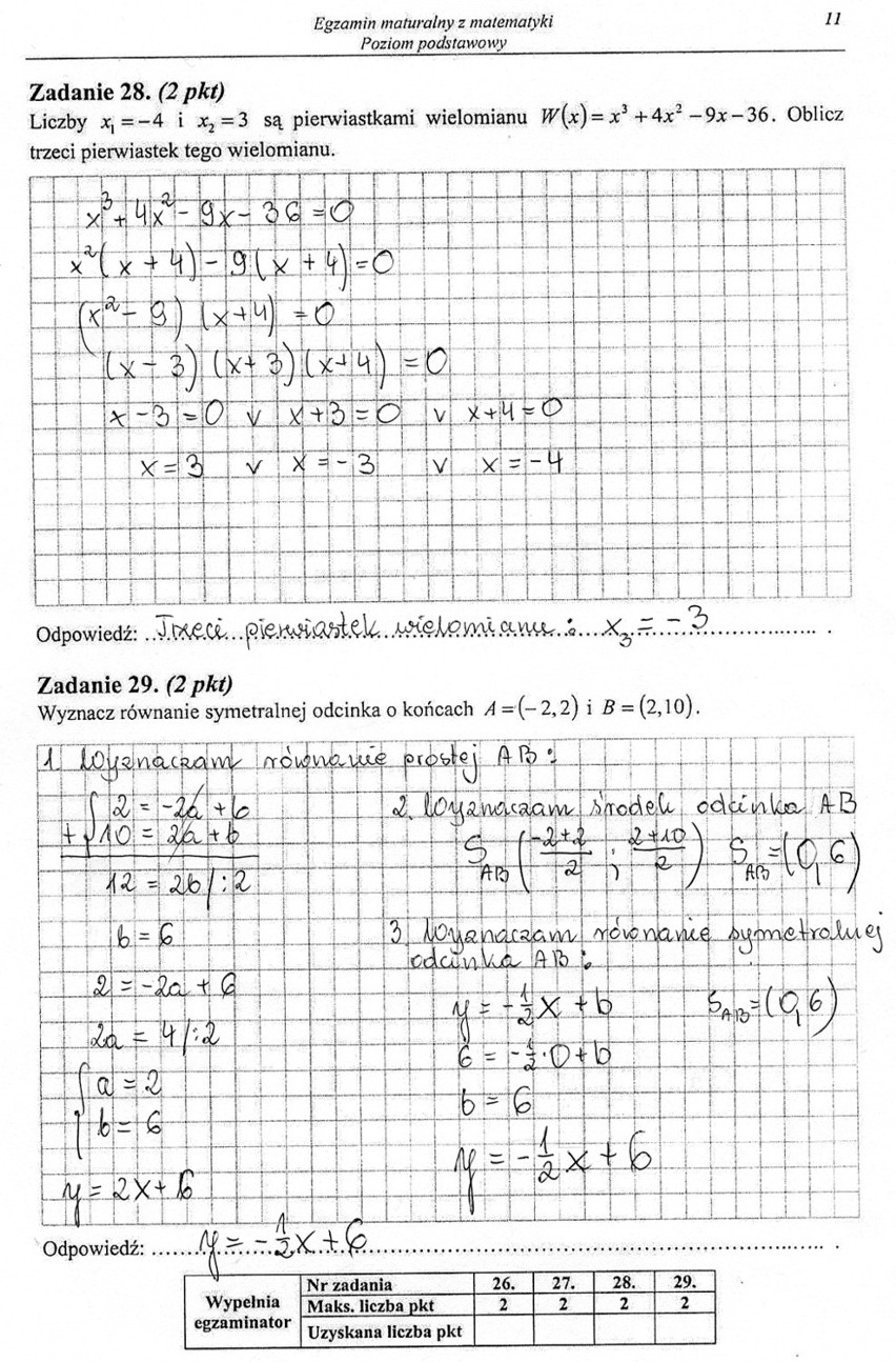 Matura 2012: Matematyka była łatwa (ARKUSZE, ODPOWIEDZI)