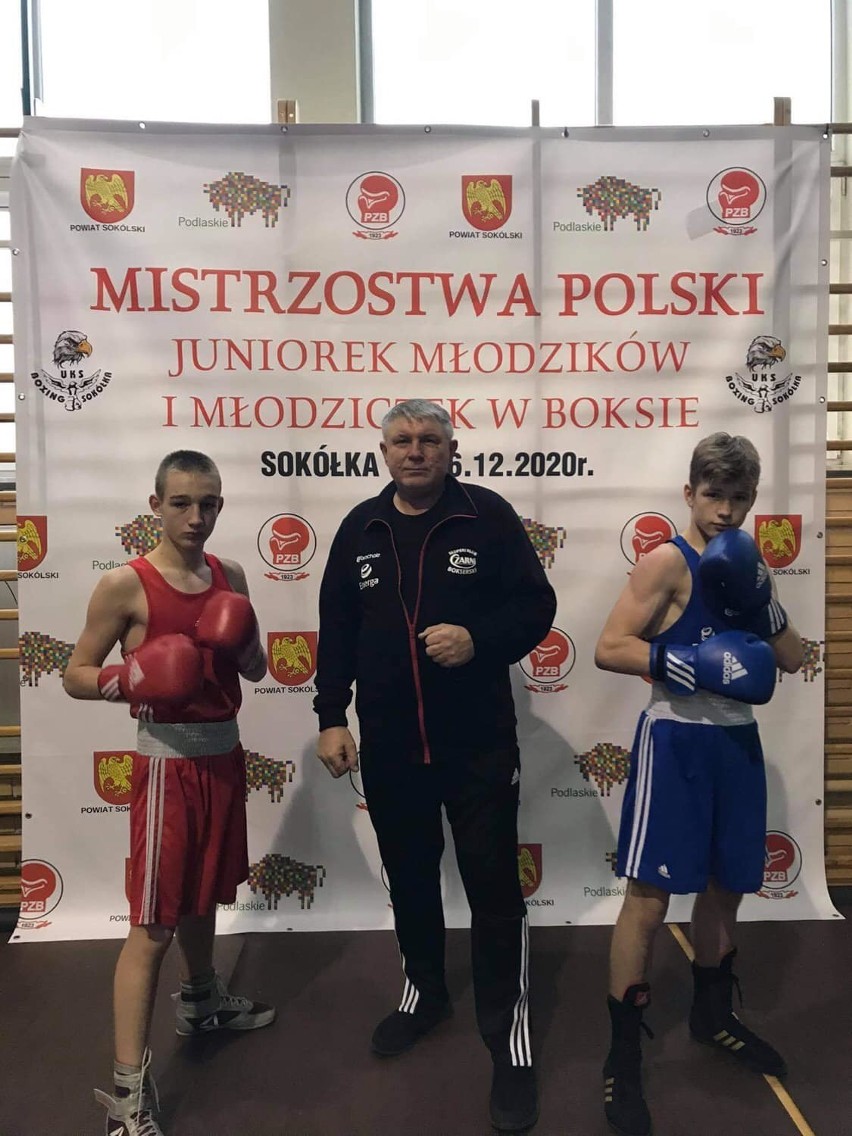 Dwóch pięściarzy SKB Energi Czarnych Słupsk zdobyło złote medale mistrzostw Polski młodzików