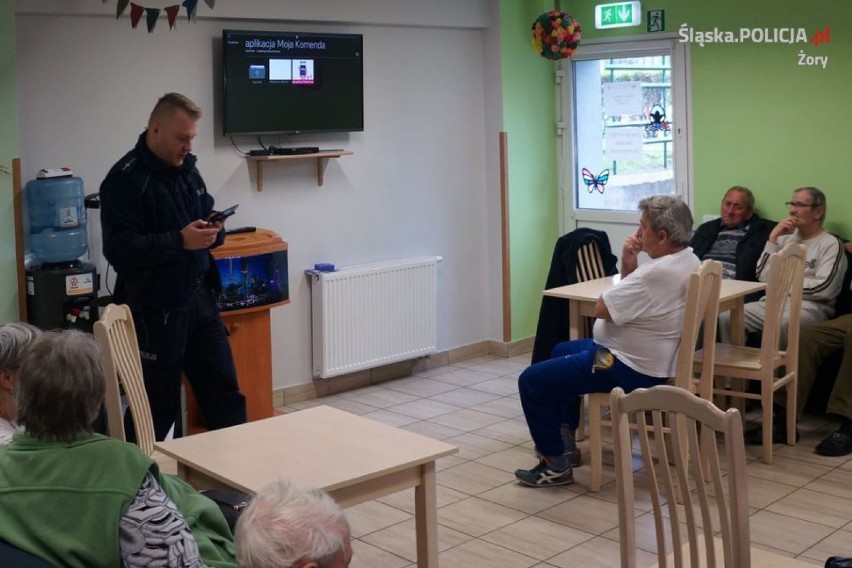 Policjanci w Żorach podsumowali spotkania z seniorami
