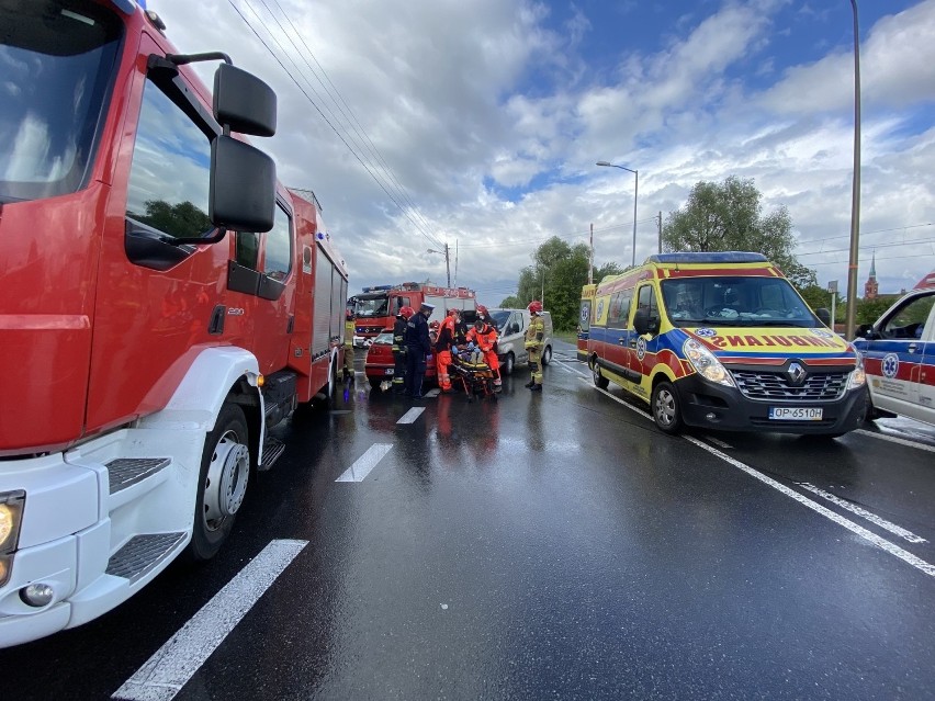 Jedna osoba została odwieziona do szpitala. Po badaniach...