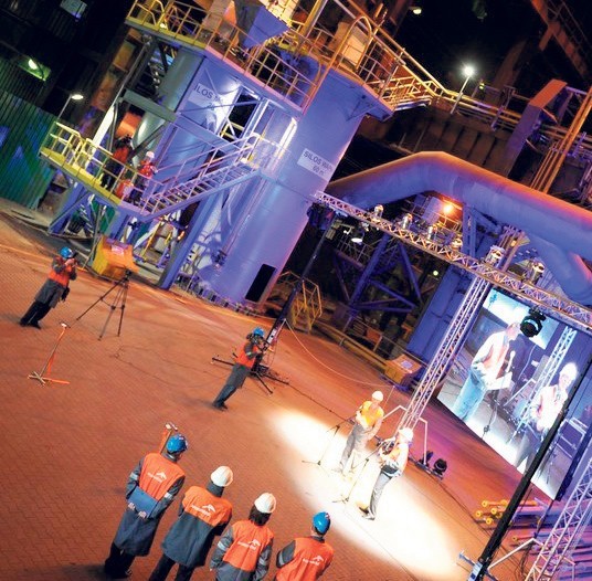 We wtorek otwarto w Arcelor Mittal instalację odsiarczającą.