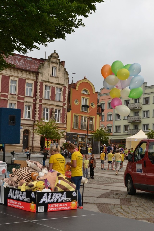 Biegaj z nami - festyn SP 1 w Człuchowie