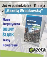 Aktualna mapa tras rowerowych Dolnego Śląska z Gazetą Wrocławską