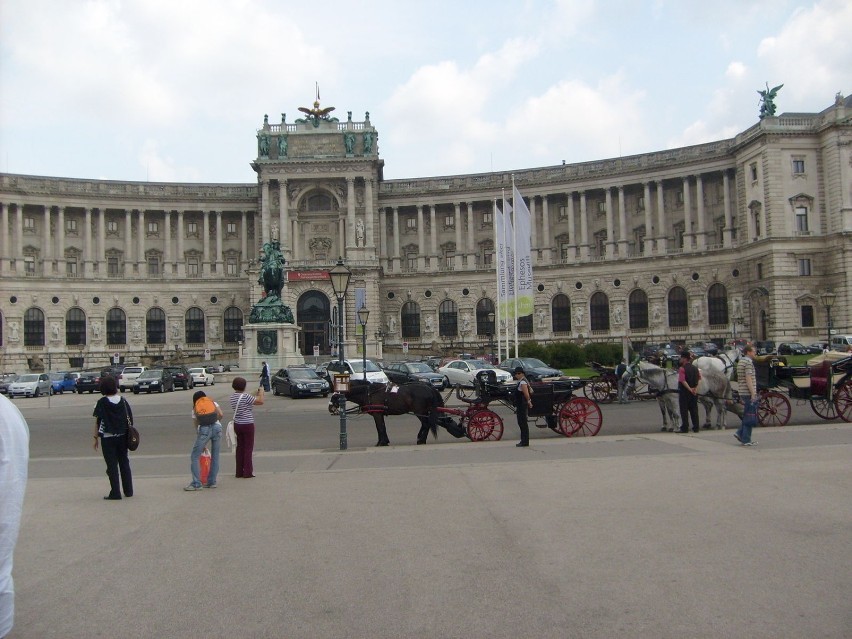 Pałac Hofburg - zimowa rezydencja cesarzy. Fot. Krzysztof...
