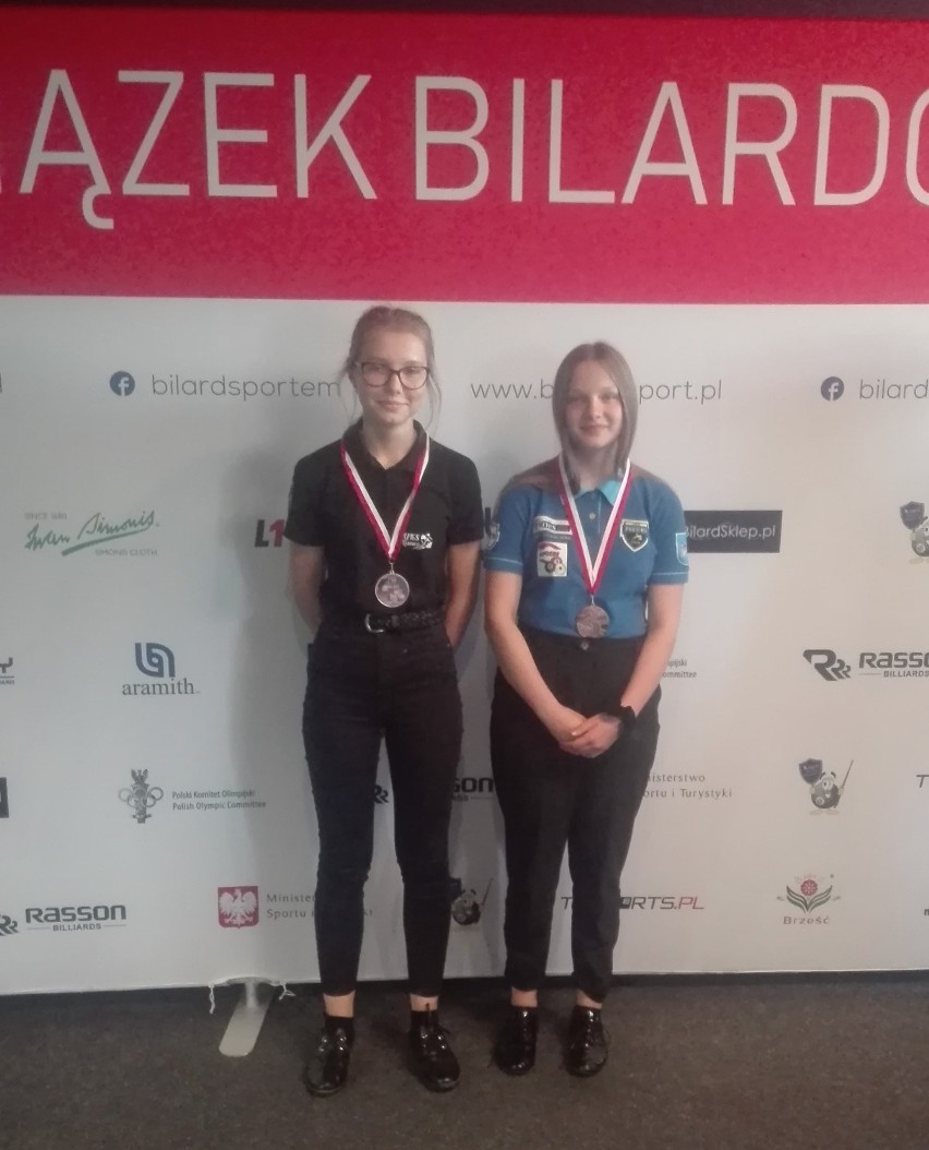 Lisewo Malborskie może się pochwalić bilardzistką - medalistką mistrzostw Polski 