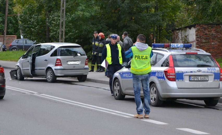 Malbork. Wypadek na ul. Armii Krajowej. 1 osoba ranna