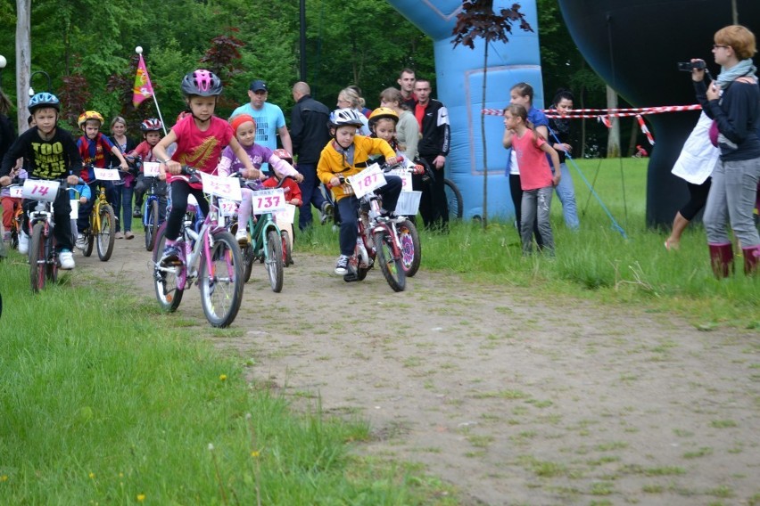 Zawody rowerowe na dzień dziecka w Człuchowie 2013 r