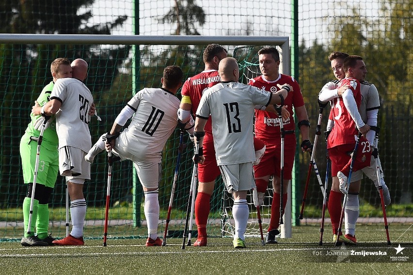 Wisła Kraków. "Biała Gwiazda" liderem po trzech turniejach ekstraklasy o mistrzostwo Polski w amp futbolu [ZDJĘCIA]