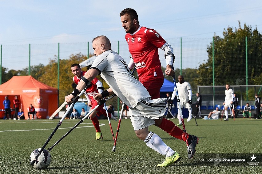 Wisła Kraków. "Biała Gwiazda" liderem po trzech turniejach ekstraklasy o mistrzostwo Polski w amp futbolu [ZDJĘCIA]