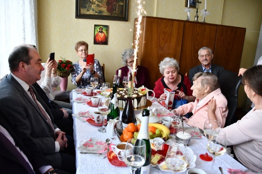 Witkowo: 106. urodziny pani Aleksandry Wesołowskiej - najstarszej mieszkanki gminy