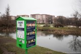 W Radomiu stanęły ptasie bufety. Mieszkańcy mogą dokarmiać ptaki w parkach i nad zalewem Borki. Zobacz zdjęcia