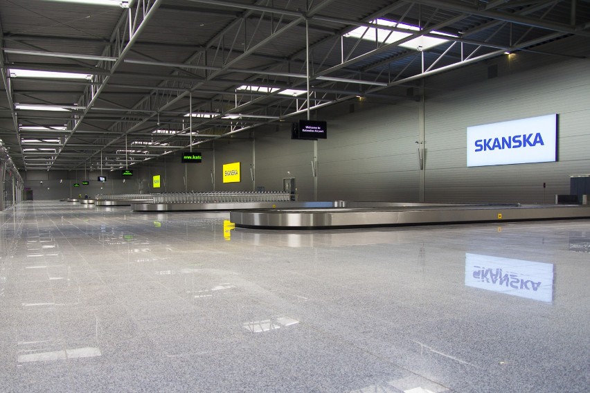 Terminal C na lotnisku Katowice - Pyrzowice