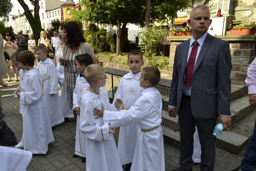 Pierwsza Komunia Św. w klasztorze w Wejherowie