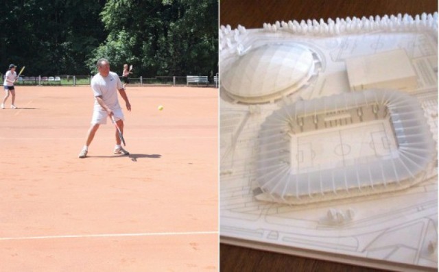 Choć na drodze do budowy miejskiego stadionu stanęli tenisiści i ...