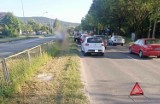 Trzy samochody zderzyły się na ulicy Tarnowskiej w Kielcach. Są utrudnienia