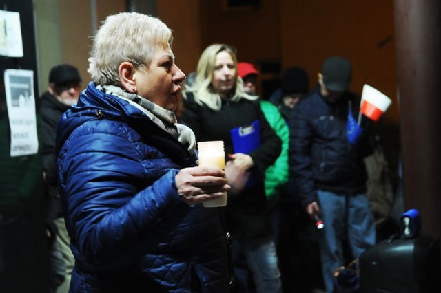 „Dziś sędziowie - jutro Ty". Protest w obronie sądów w Pile