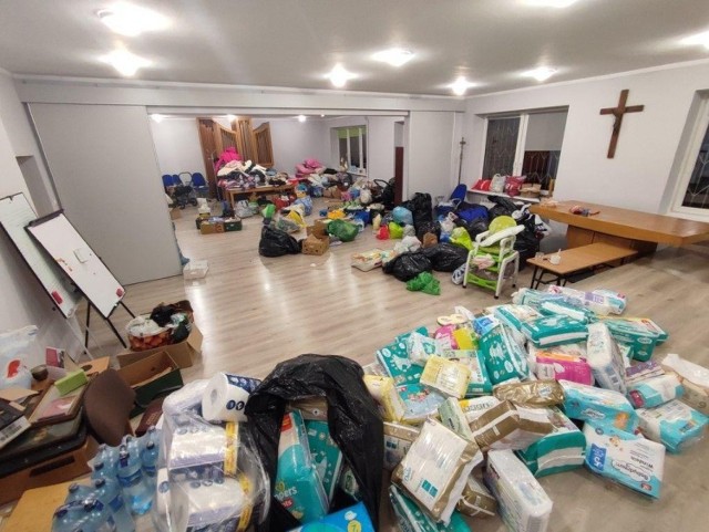 W związku ze zbiórką darów do diecezji włocławskiej trafiły tony żywności z całego regionu