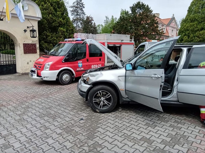 Niezły dzwon w Dolsku. Jedna osoba trafiła do szpitala