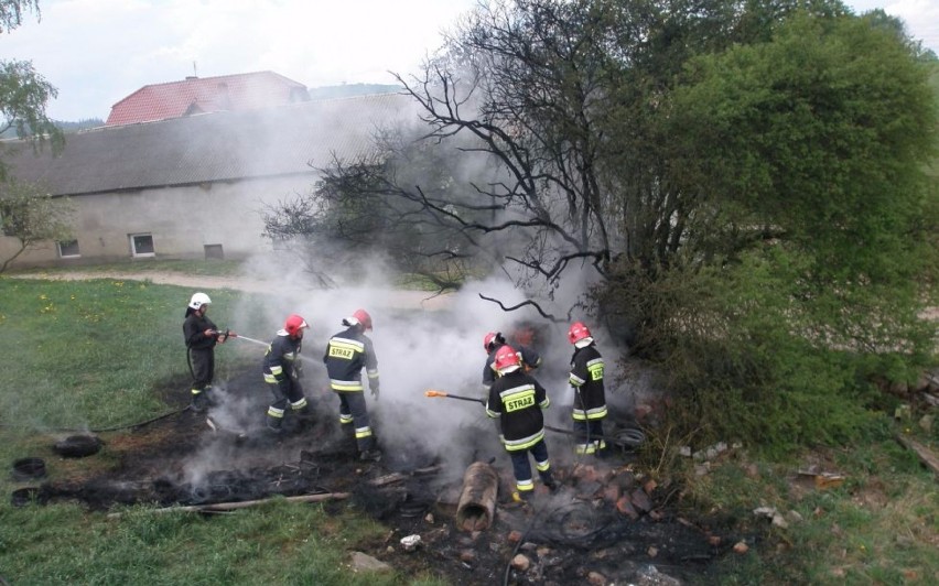 W piątek, 13 maja doszło do pożaru w Rybakach. Spłonęły...